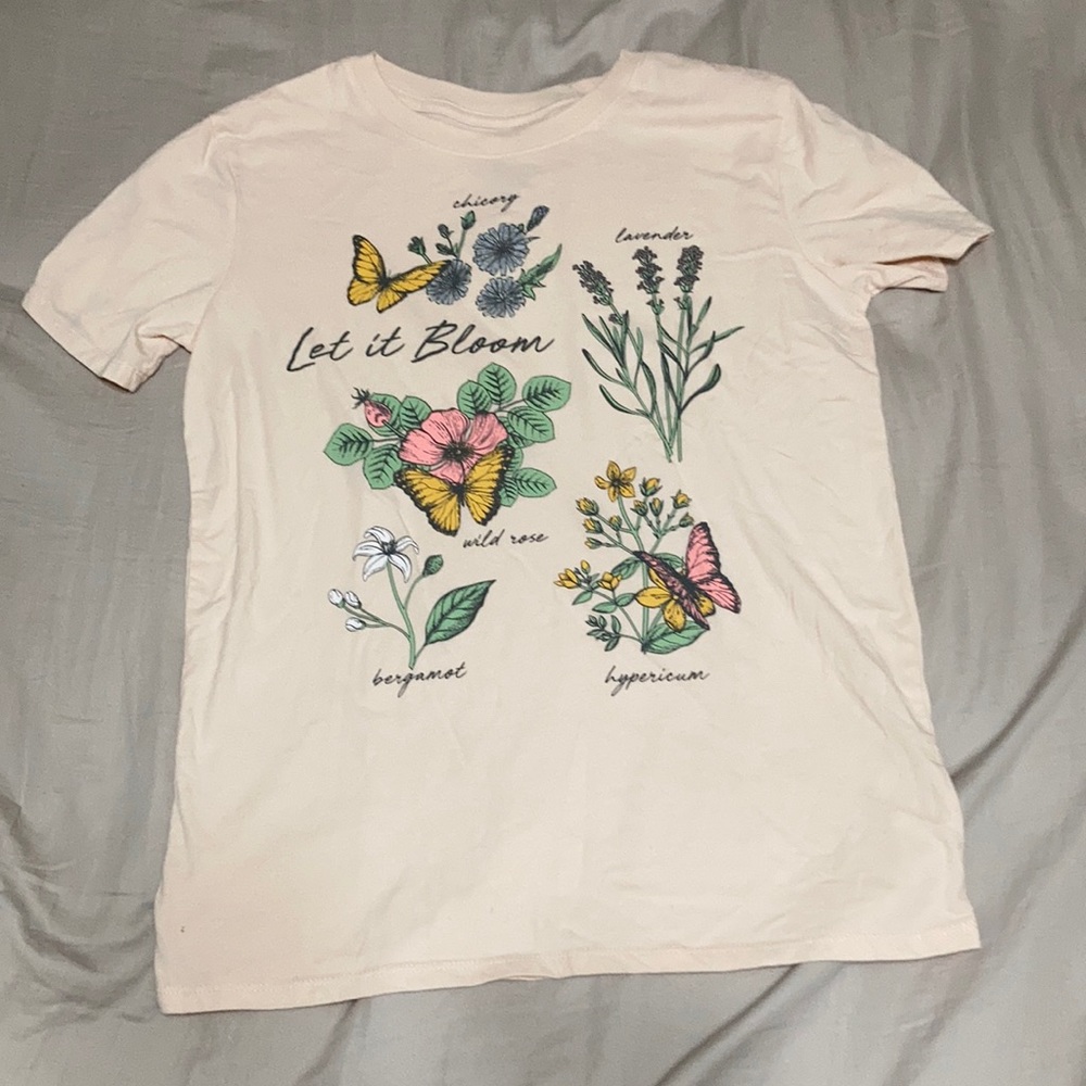 Peach Zoe + Liv Tee
